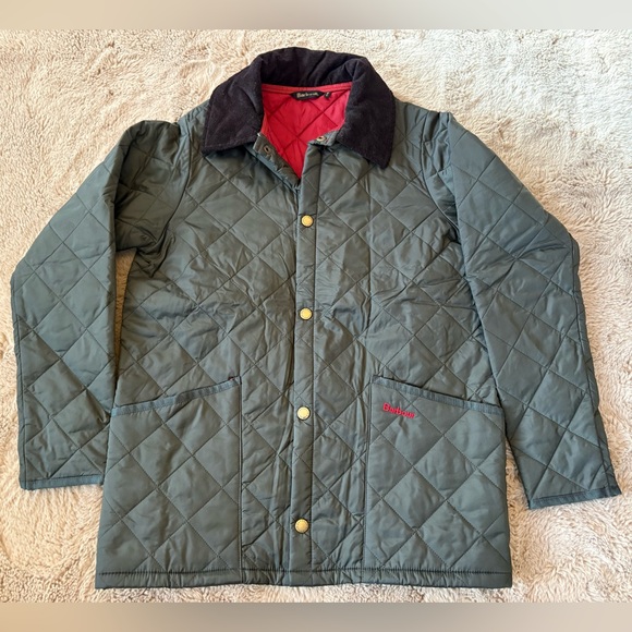 Barbour Bou Liddesdale quilted jacket, boys L (10/11) - Picture 2 of 7